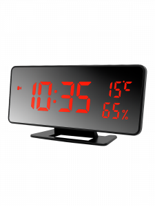 Часы электронные настольные от USB с будильником и термометром VST 888Y-1 Красные